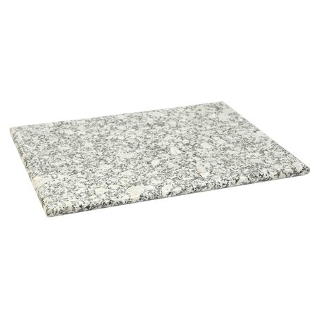 HDS TRADING 12 x 16 Granite Cutting Board, White ZOR95881